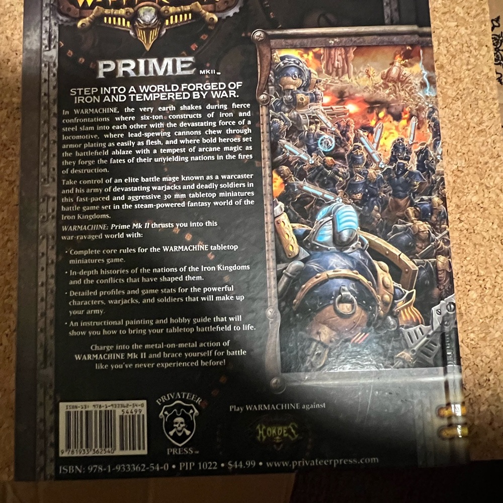 Machine Prime Mk II Rulebook - Steam Powered Miniatures Strategy Guide - Picture 2 of 7